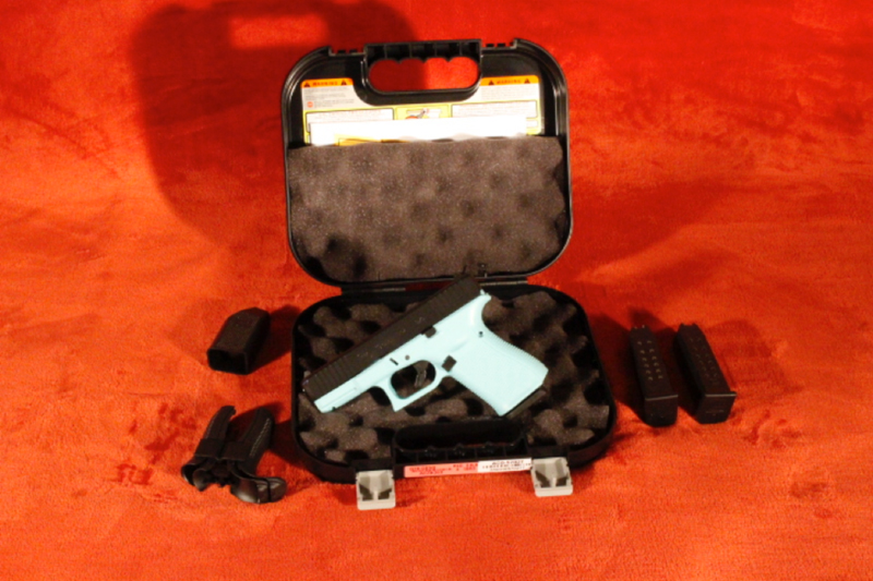 NIB Glock 19 9mm in Robin Egg Blue